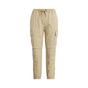 Polo Ralph Lauren Khaki Cargo Jogger Drawstring Pants